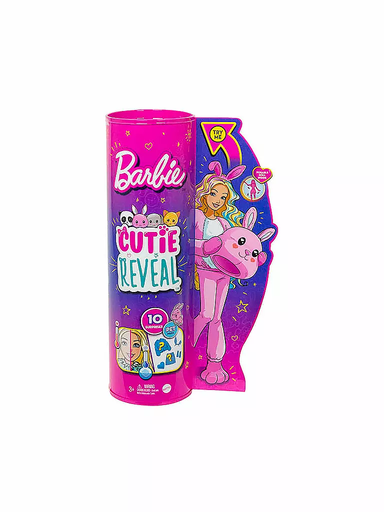 MATTEL | Barbie® Cutie Reveal™ Puppe mit Hasen-Plüschkostüm | keine Farbe