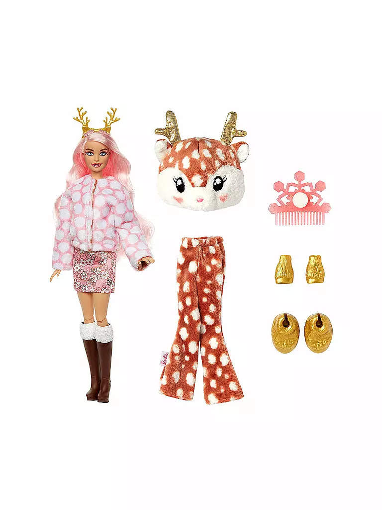 MATTEL | BARBIE - CUTIE REVEAL WINTER SPARKLE-DEER | keine Farbe