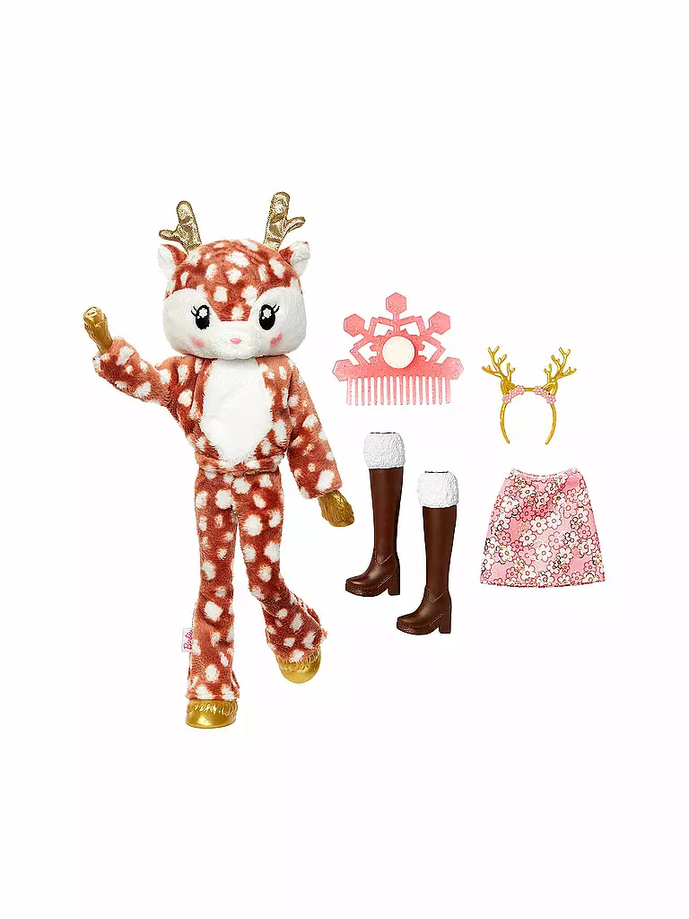 MATTEL | BARBIE - CUTIE REVEAL WINTER SPARKLE-DEER | keine Farbe