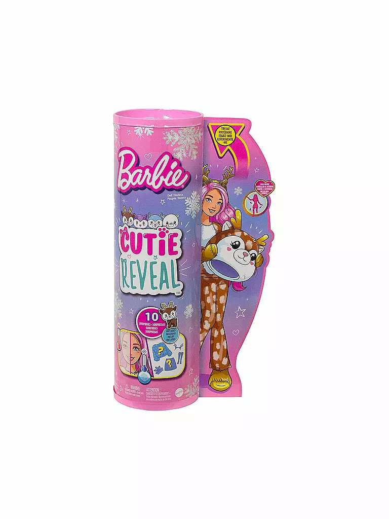 MATTEL | BARBIE - CUTIE REVEAL WINTER SPARKLE-DEER | keine Farbe