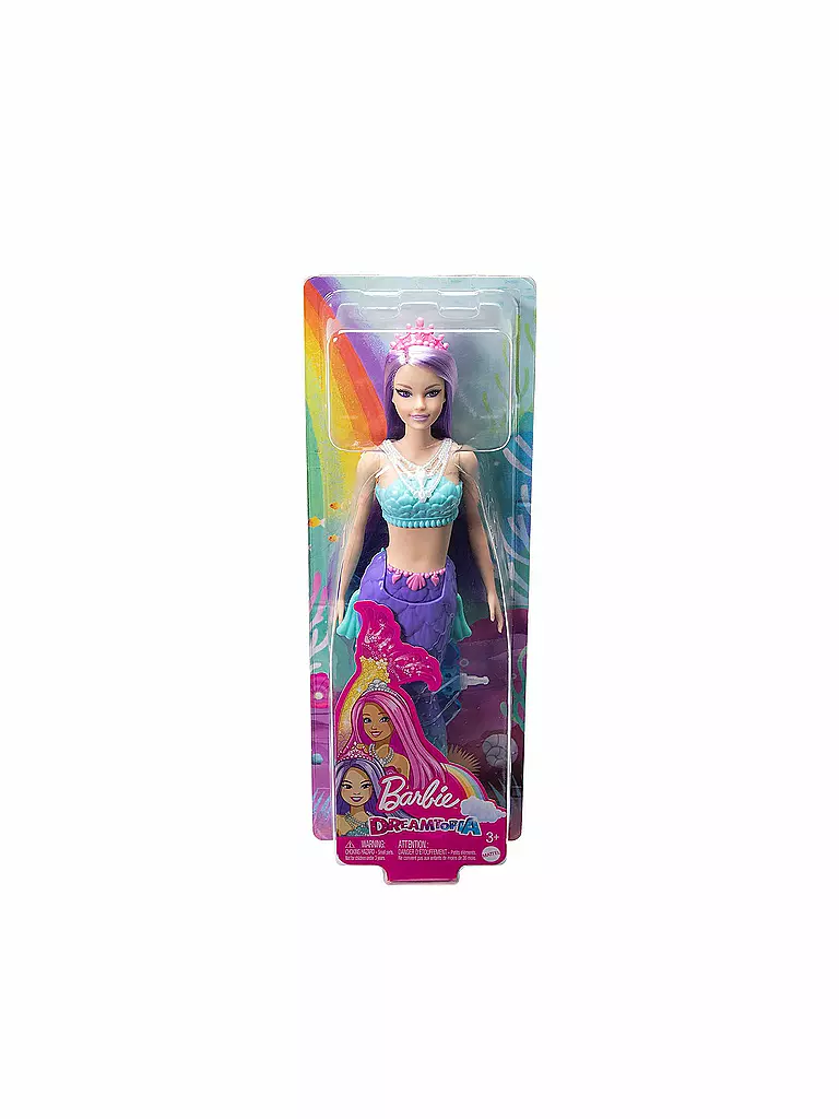 MATTEL | BARBIE - DREAMTOPIA MEERJUNGFRAU PUPPE-LILA HAAR | keine Farbe