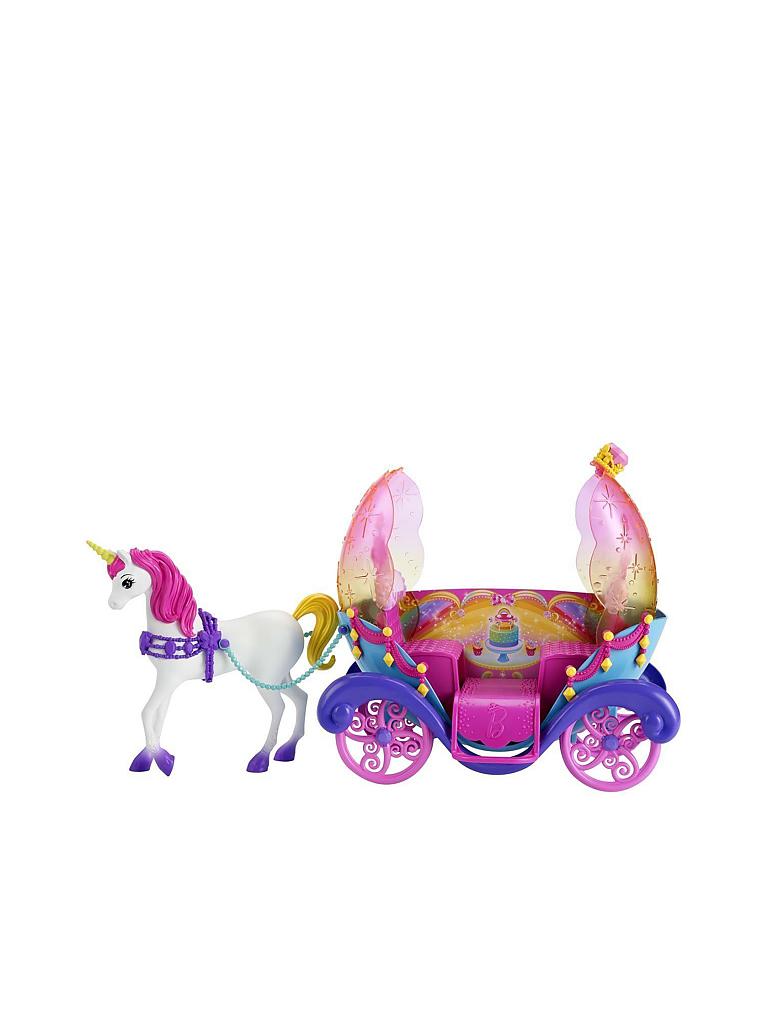 MATTEL | Barbie - Regenbogen Prinzessin, Einhorn und Kutsche  | keine Farbe