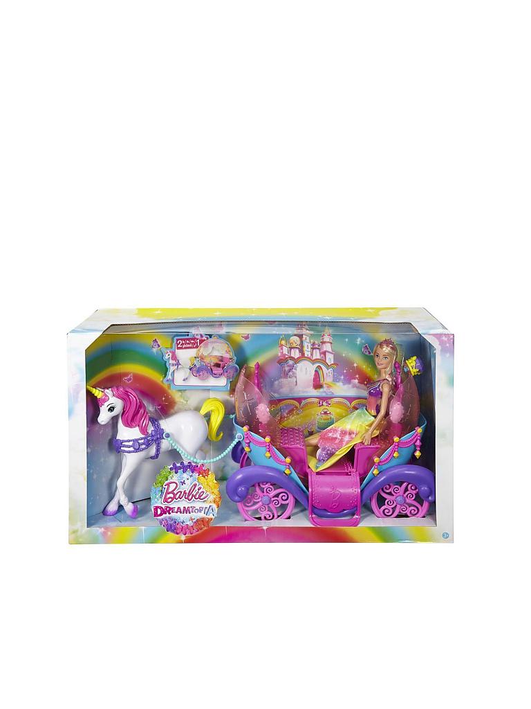 MATTEL | Barbie - Regenbogen Prinzessin, Einhorn und Kutsche  | keine Farbe