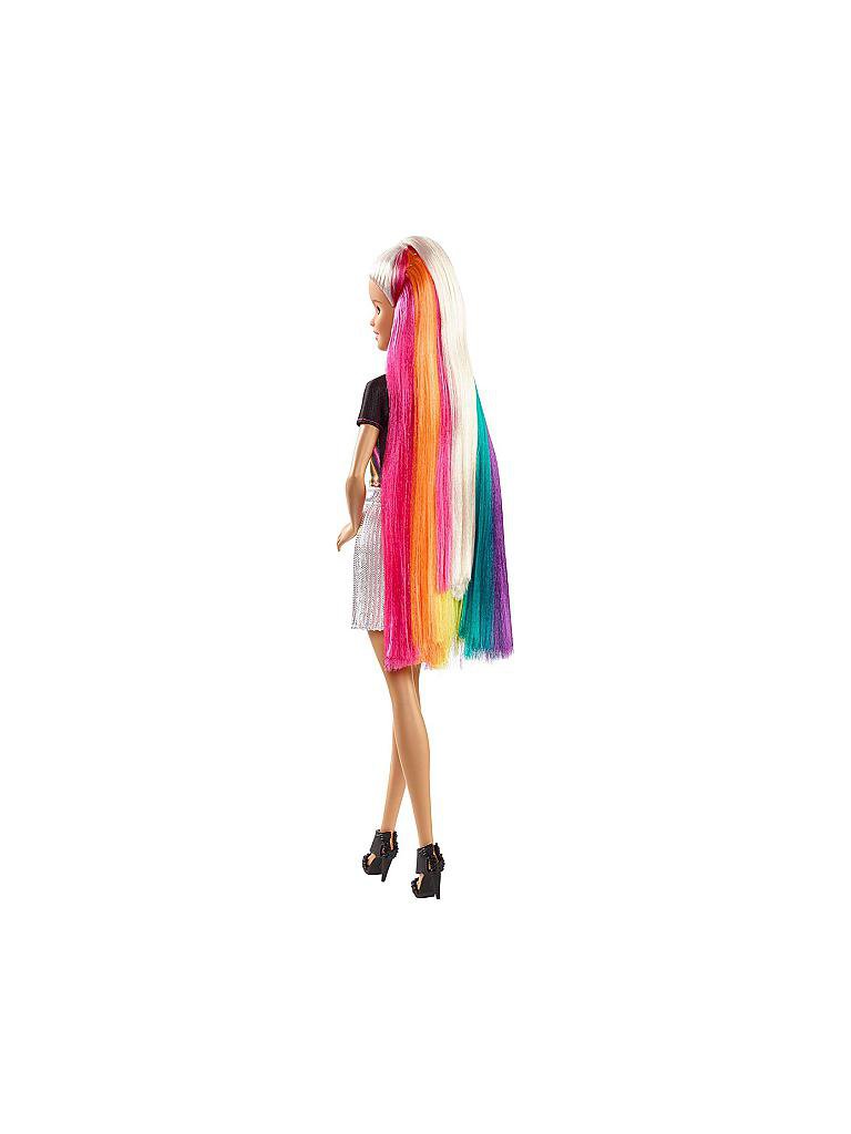 MATTEL | Barbie - Regenbogen-Glitzerhaar Puppe  | keine Farbe