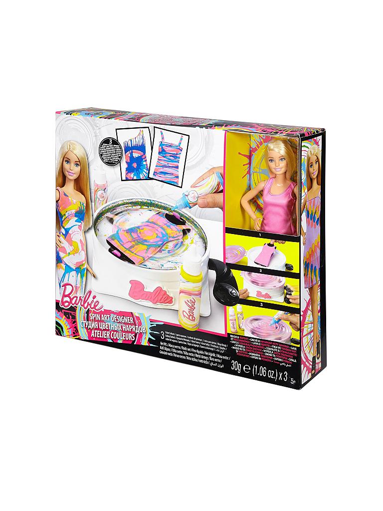 MATTEL | Barbie - Spin Art Designer und Puppe | transparent