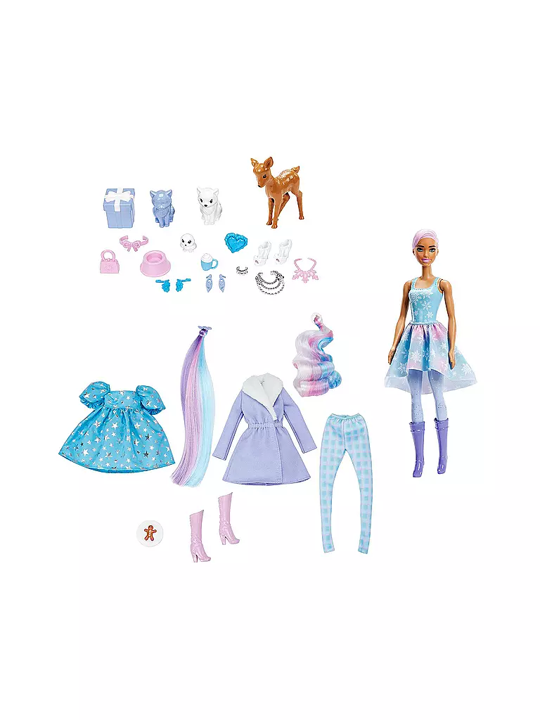 MATTEL | Barbie Color Reveal Adventskalender Refresh | keine Farbe