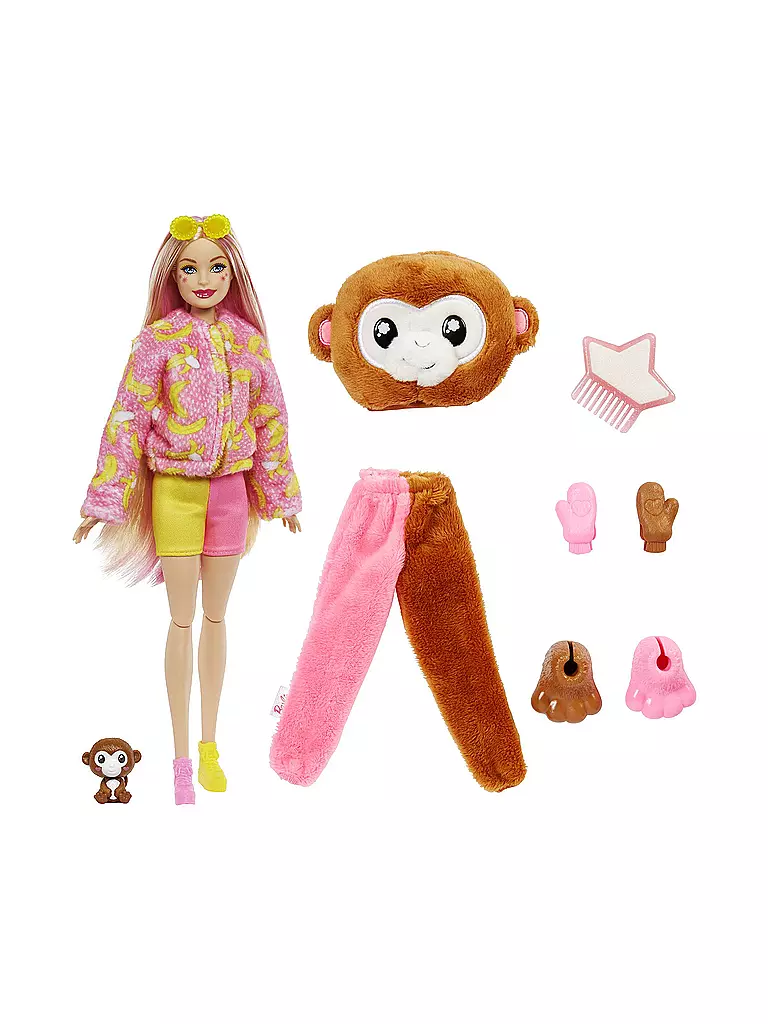 MATTEL | Barbie Color Reveal Jungle Monkey  | keine Farbe