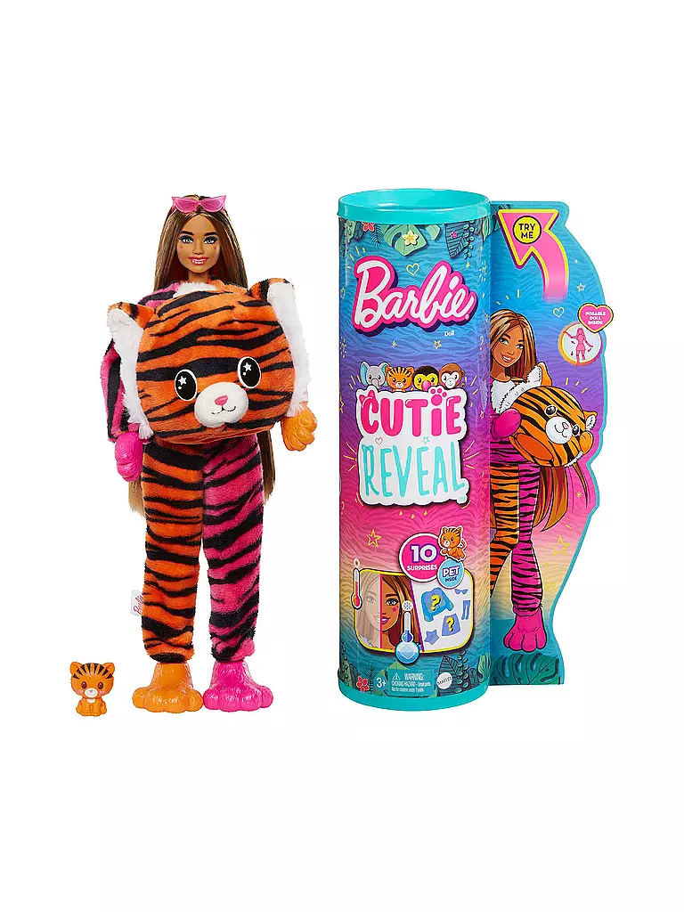 MATTEL | Barbie Color Reveal Jungle Tiger  | keine Farbe