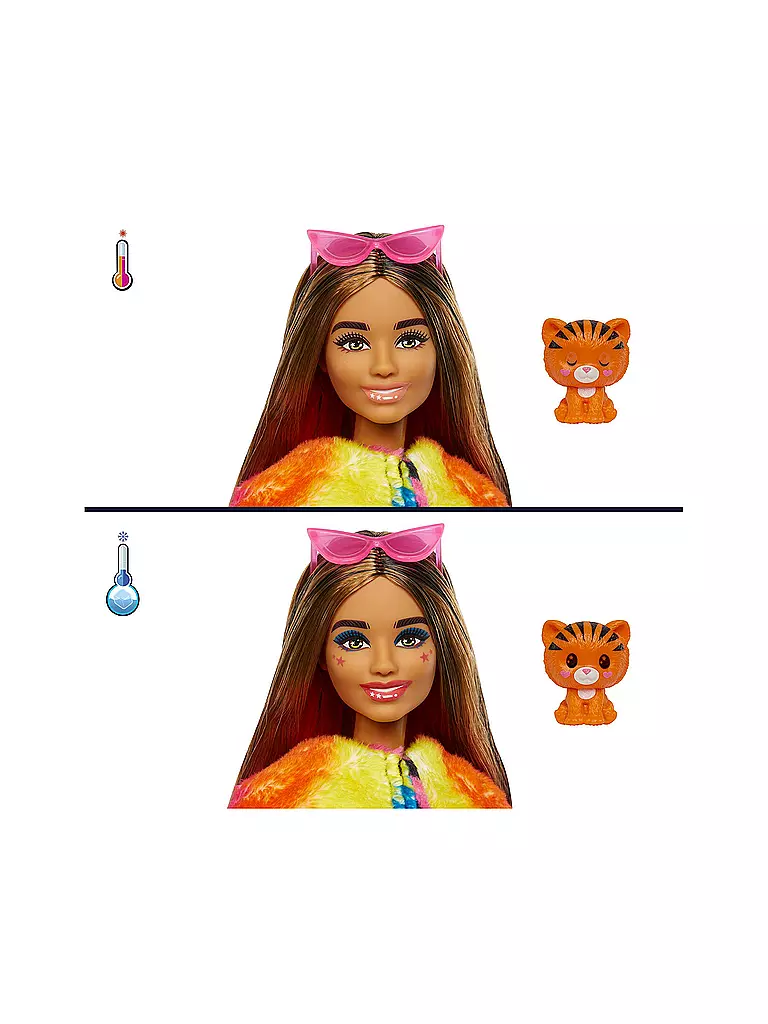 MATTEL | Barbie Color Reveal Jungle Tiger  | keine Farbe