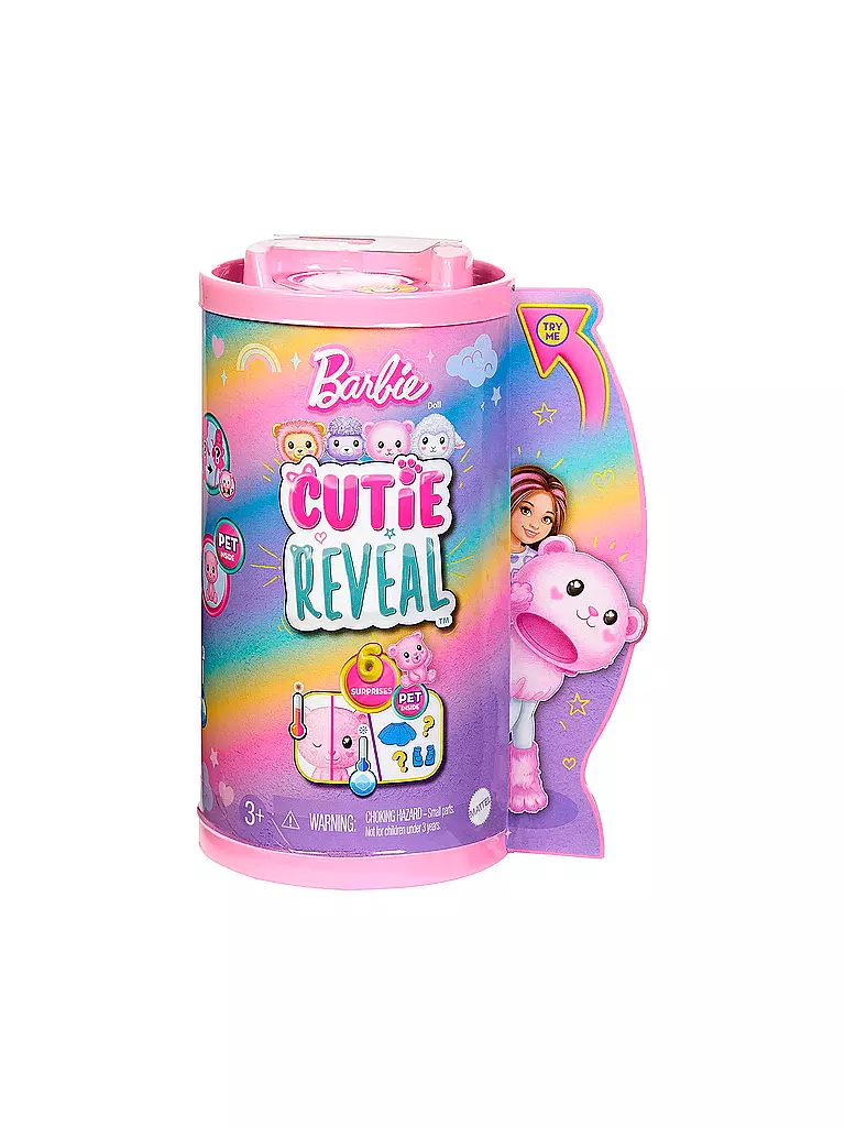 MATTEL | Barbie Cutie Reveal Chelsea Cozy Cute Serie - Teddybaer | keine Farbe