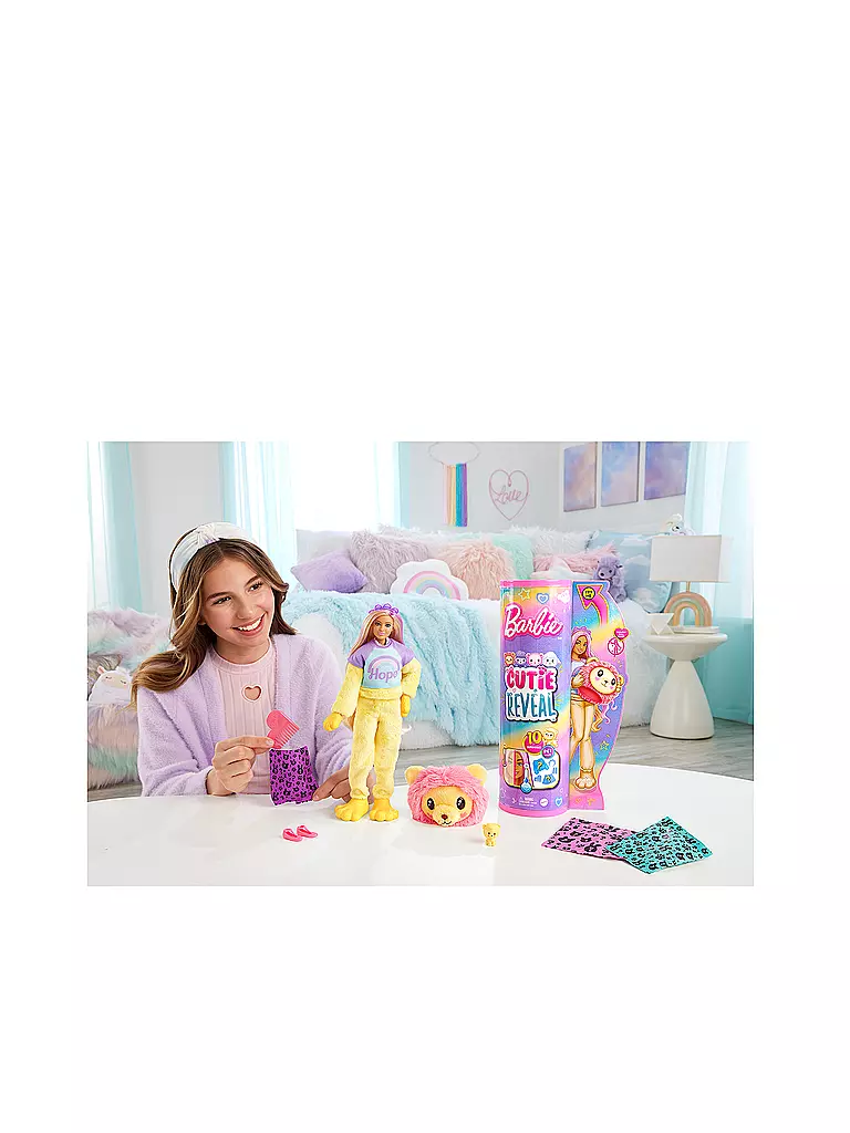 MATTEL | Barbie Cutie Reveal Cozy Cute Serie - Löwe | keine Farbe