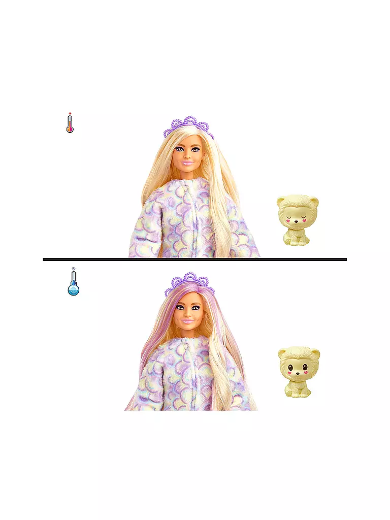 MATTEL | Barbie Cutie Reveal Cozy Cute Serie - Löwe | keine Farbe