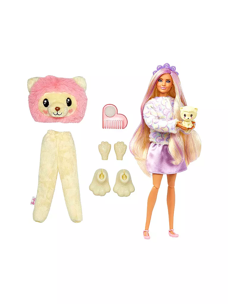 MATTEL | Barbie Cutie Reveal Cozy Cute Serie - Löwe | keine Farbe