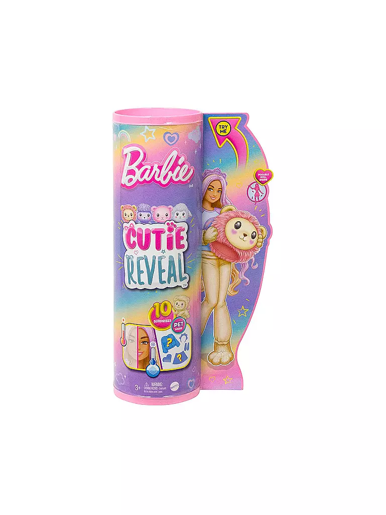 MATTEL | Barbie Cutie Reveal Cozy Cute Serie - Löwe | keine Farbe