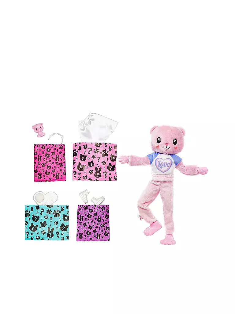 MATTEL | Barbie Cutie Reveal Cozy Cute Serie - Teddybär | keine Farbe