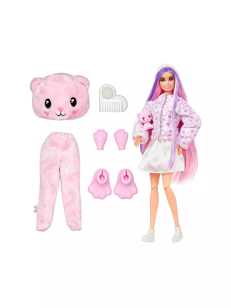 MATTEL | Barbie Cutie Reveal Cozy Cute Serie - Teddybär | keine Farbe