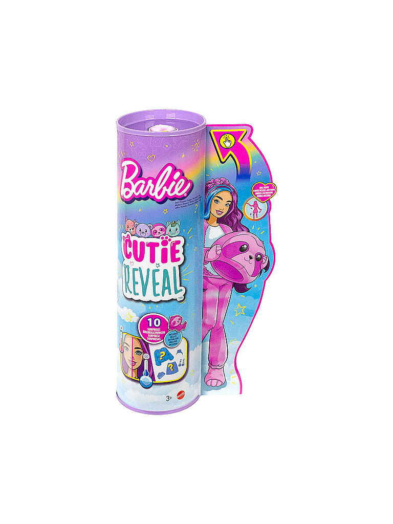 Barbie Cutie Reveal Puppe Mit Teddy-Kostüm – 10 Überraschungen, Farbwechsel-Effekt, Für Kinder Ab 3