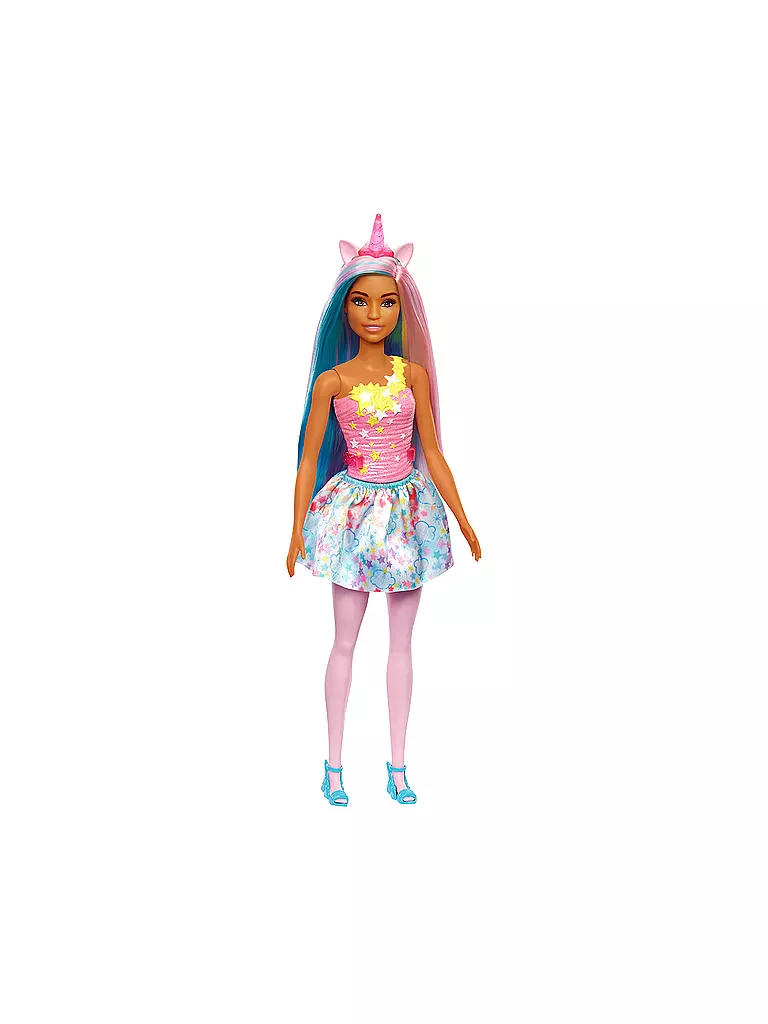 MATTEL | Barbie Dreamtopia Einhorn Puppe (blau-pinke Haare) | keine Farbe