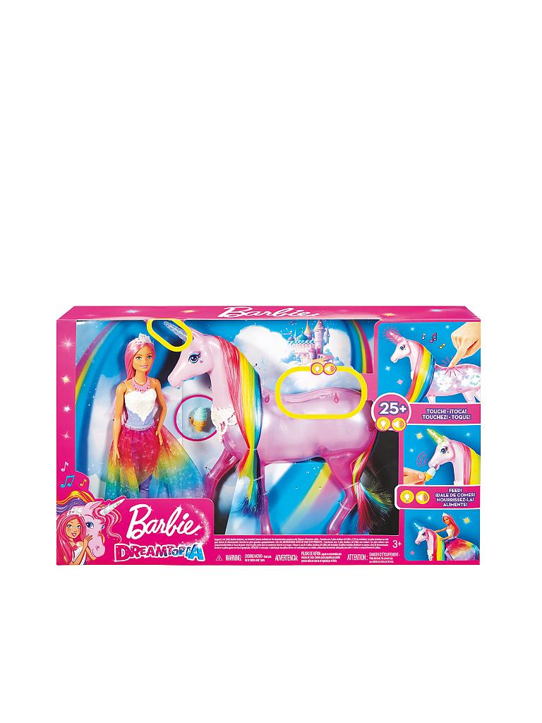 MATTEL | Barbie Dreamtopia Magisches Zauberlicht Einhorn | transparent