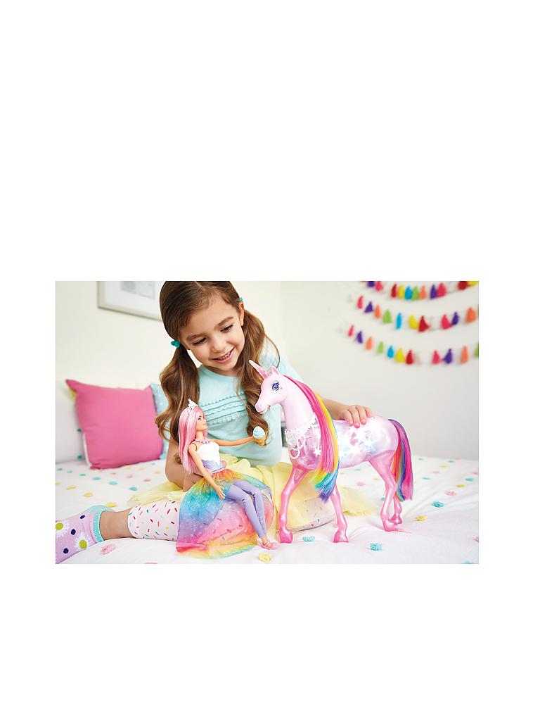 MATTEL | Barbie Dreamtopia Magisches Zauberlicht Einhorn | transparent