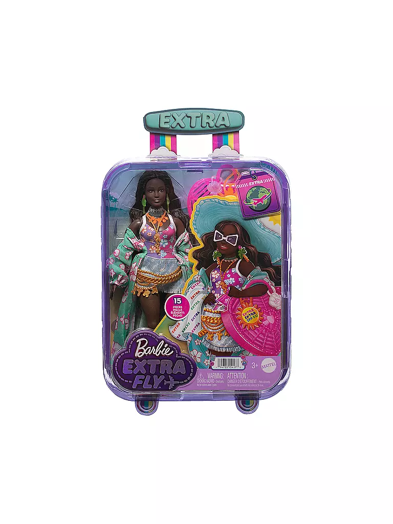 MATTEL | Barbie Extra Fly Barbie-Puppe mit Strandmode | keine Farbe