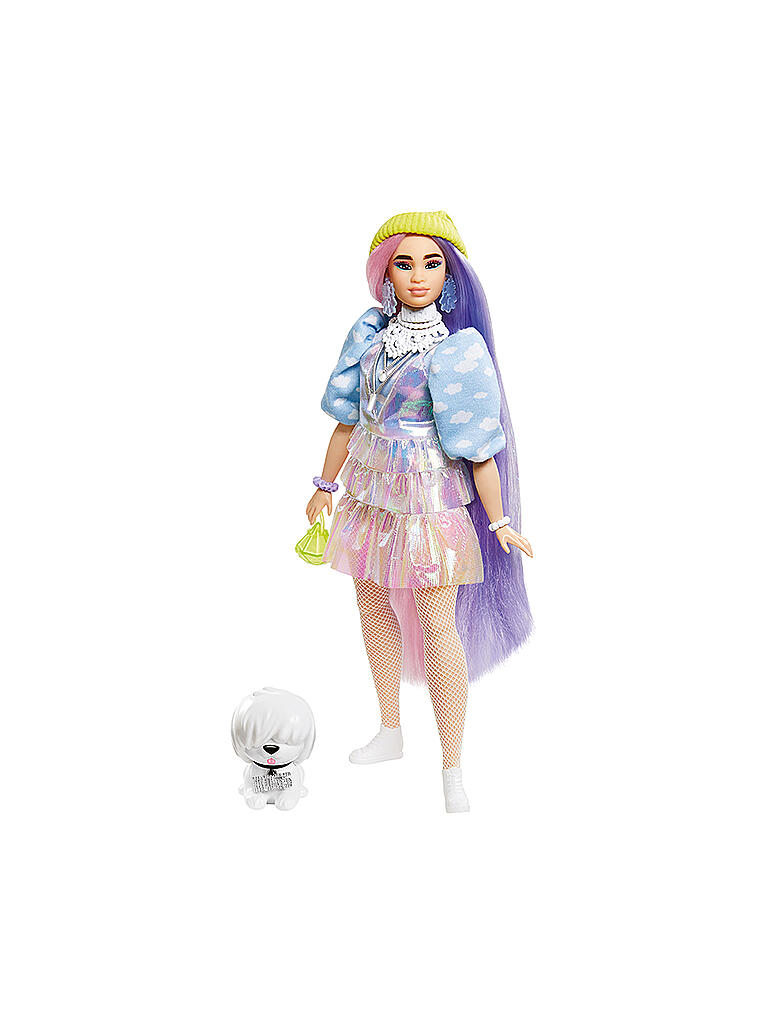 MATTEL | Barbie Extra Puppe mit langen Pastell-Haaren | keine Farbe