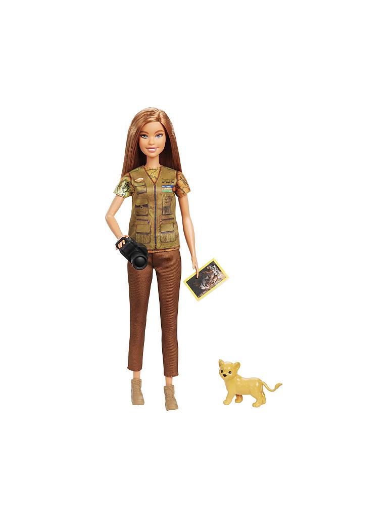 MATTEL | Barbie Naturfotografin Puppe | transparent