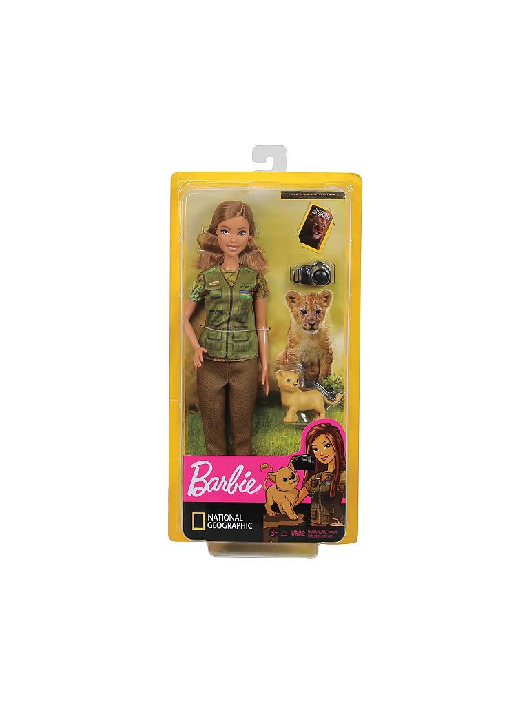MATTEL | Barbie Naturfotografin Puppe | transparent