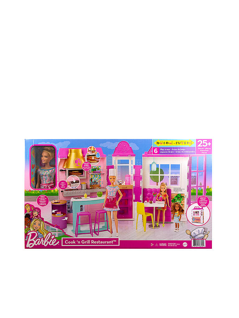 MATTEL | Barbie Restaurant Spielset und Puppe | keine Farbe