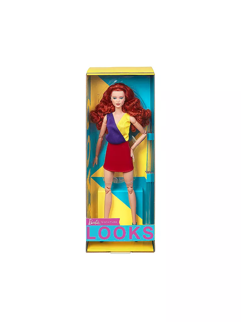 MATTEL | Barbie Signature Barbie Looks Puppe im Colorblock-Outfit mit Minirock | keine Farbe