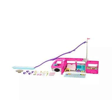 MATTEL Barbie Super Abenteuer-Camper mit Zubehör SN8586 MATTEL Barbie Super Abenteuer-Camper mit Zubehör SN8586