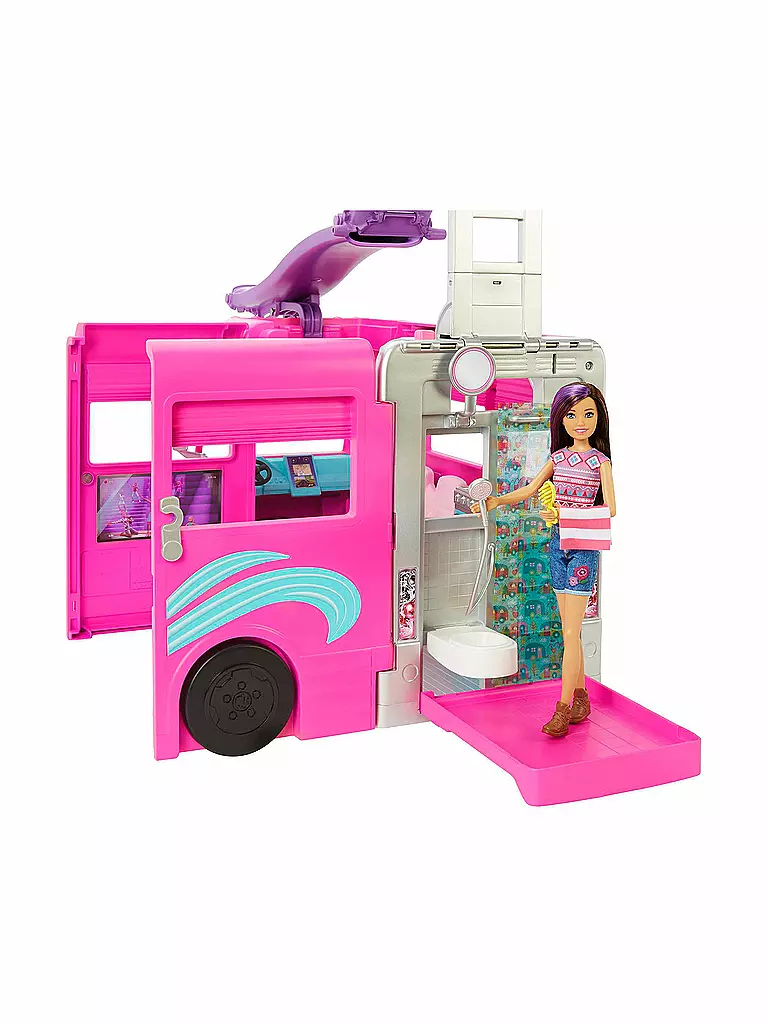 MATTEL Barbie Super Abenteuer-Camper mit Zubehör SN8586