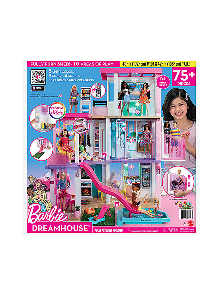 MATTEL | Barbie Traumvilla | transparent