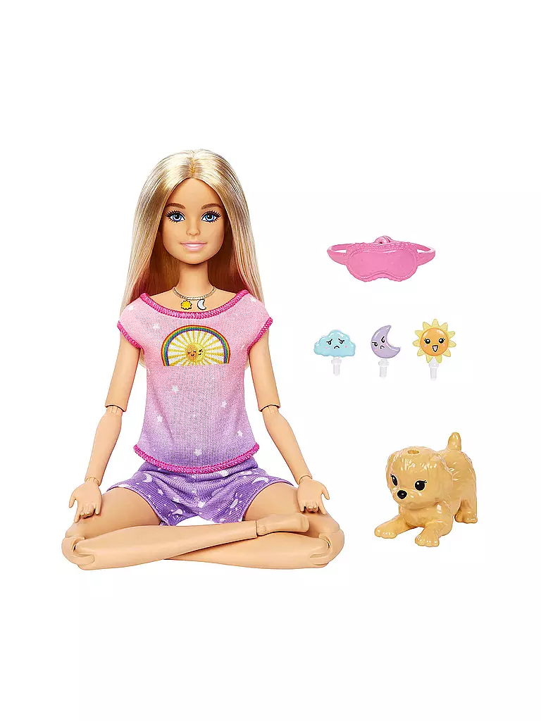 MATTEL | Barbie Wellness Meditations Puppe und Spielset (blonde Haare) | keine Farbe