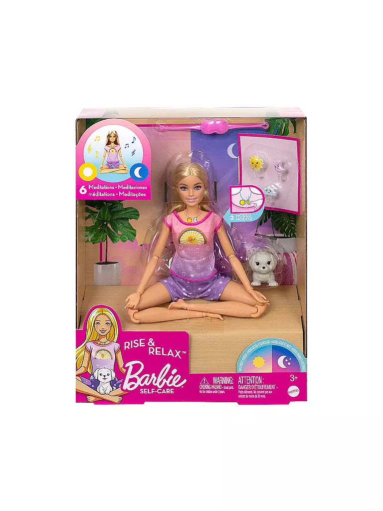 MATTEL | Barbie Wellness Meditations Puppe und Spielset (blonde Haare) | keine Farbe