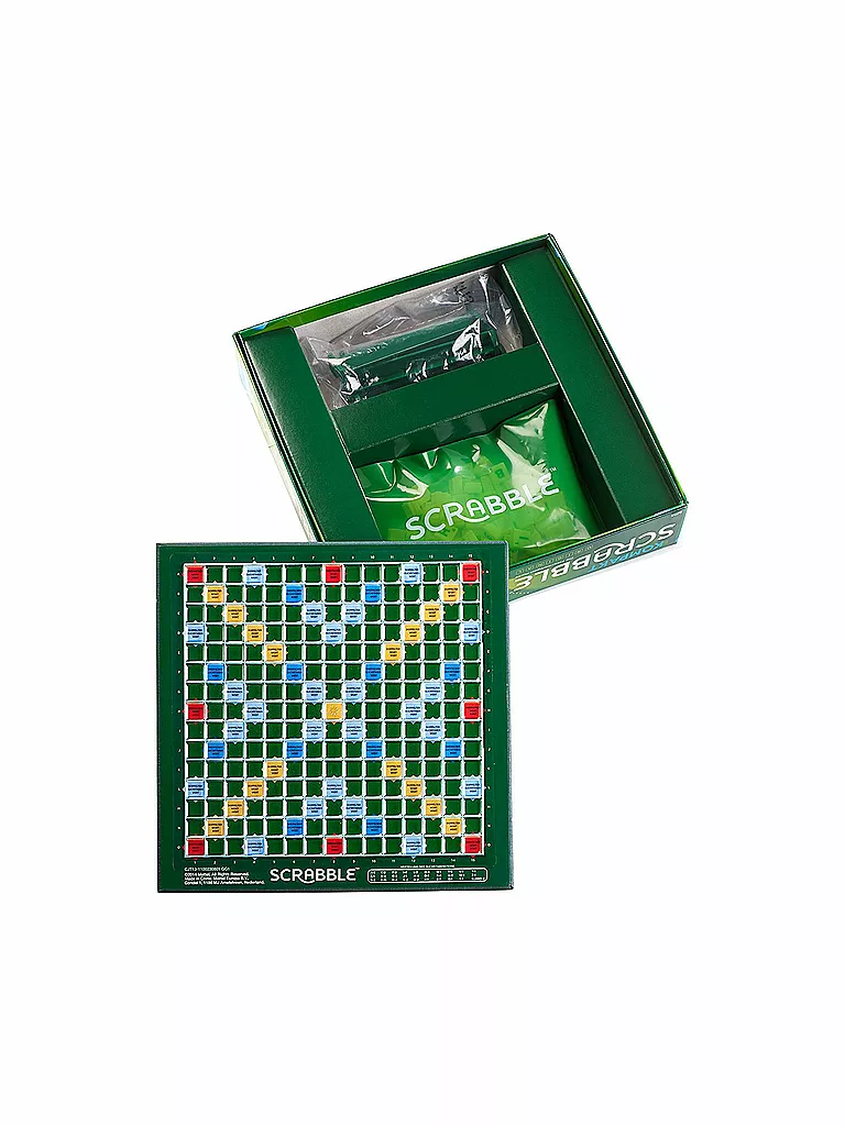 MATTEL | Brettspiel - Scrabble Kompakt | keine Farbe