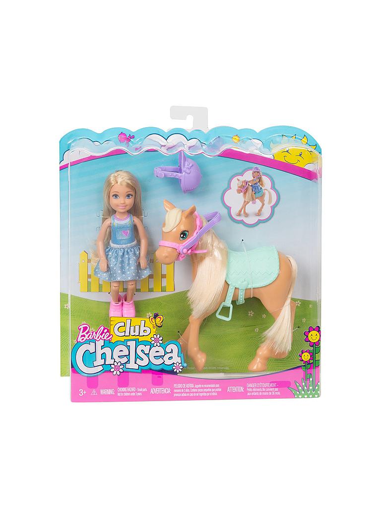 MATTEL Chelsea und Pony transparent
