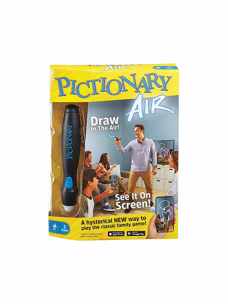 MATTEL | Pictionary Air D | transparent