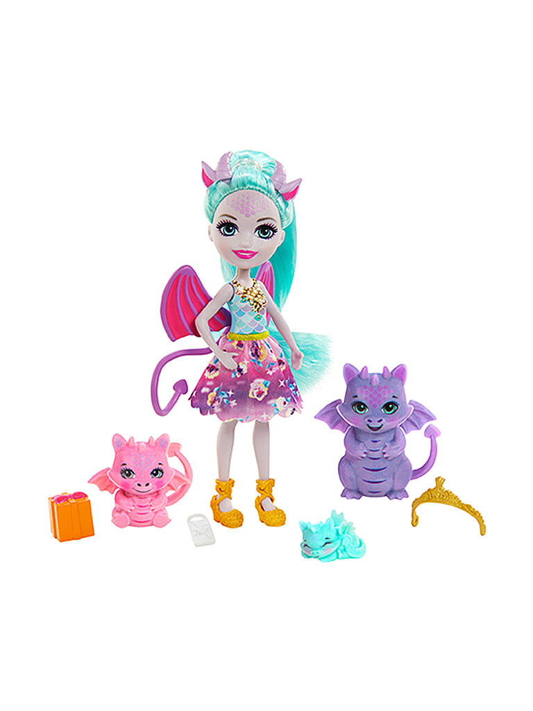 MATTEL | Royal Enchantimals Deanna Dragon Familie | keine Farbe