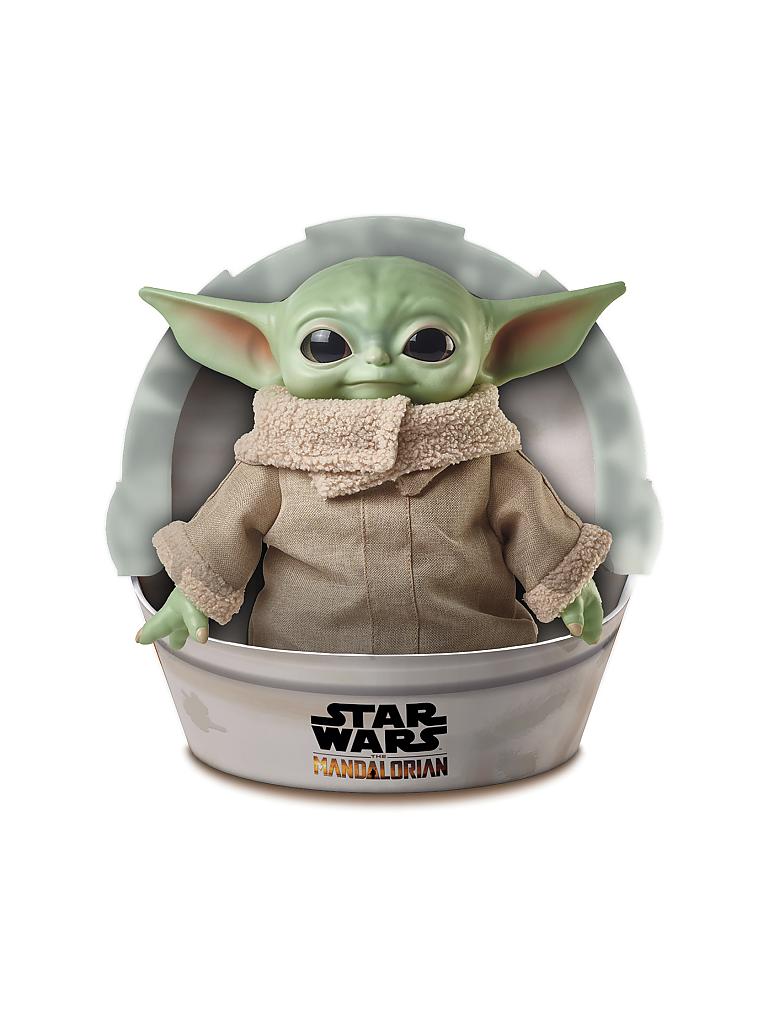 MATTEL | Star Wars Mandalorian The Child Baby Yoda Plüschfigur 28 cm | keine Farbe