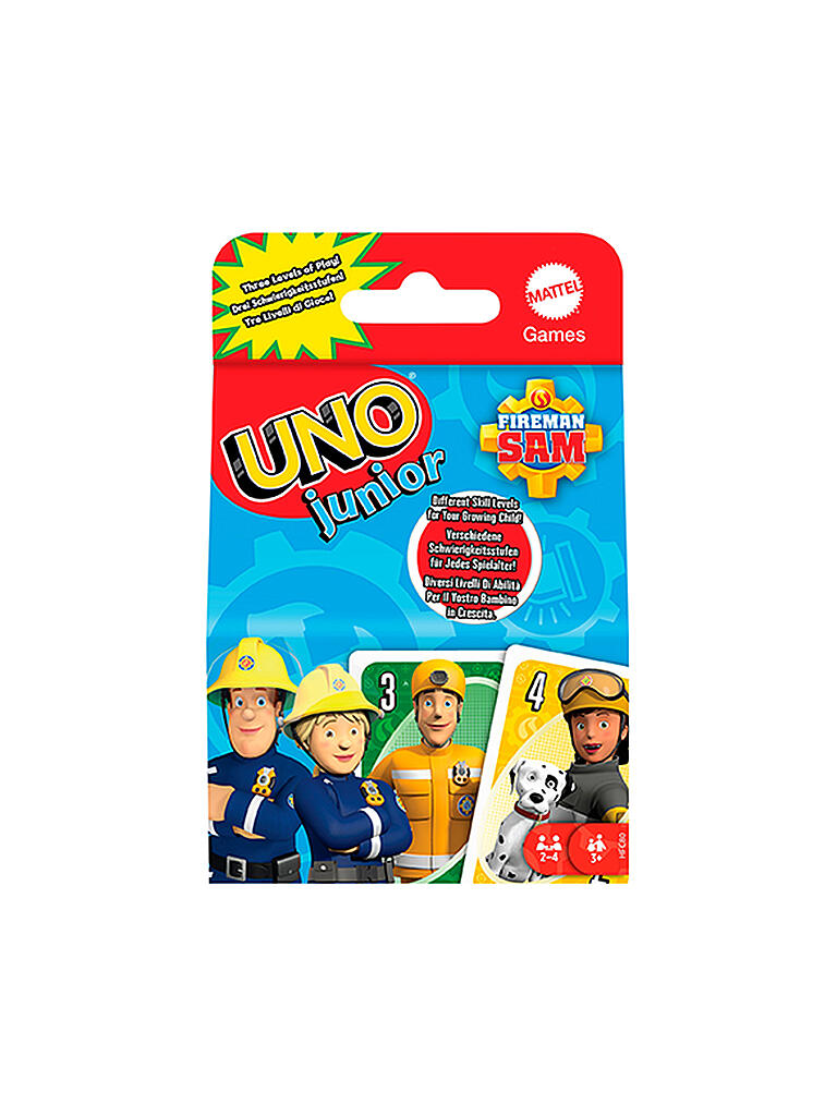 MATTEL | UNO Junior Feuerwehrmann Sam | keine Farbe