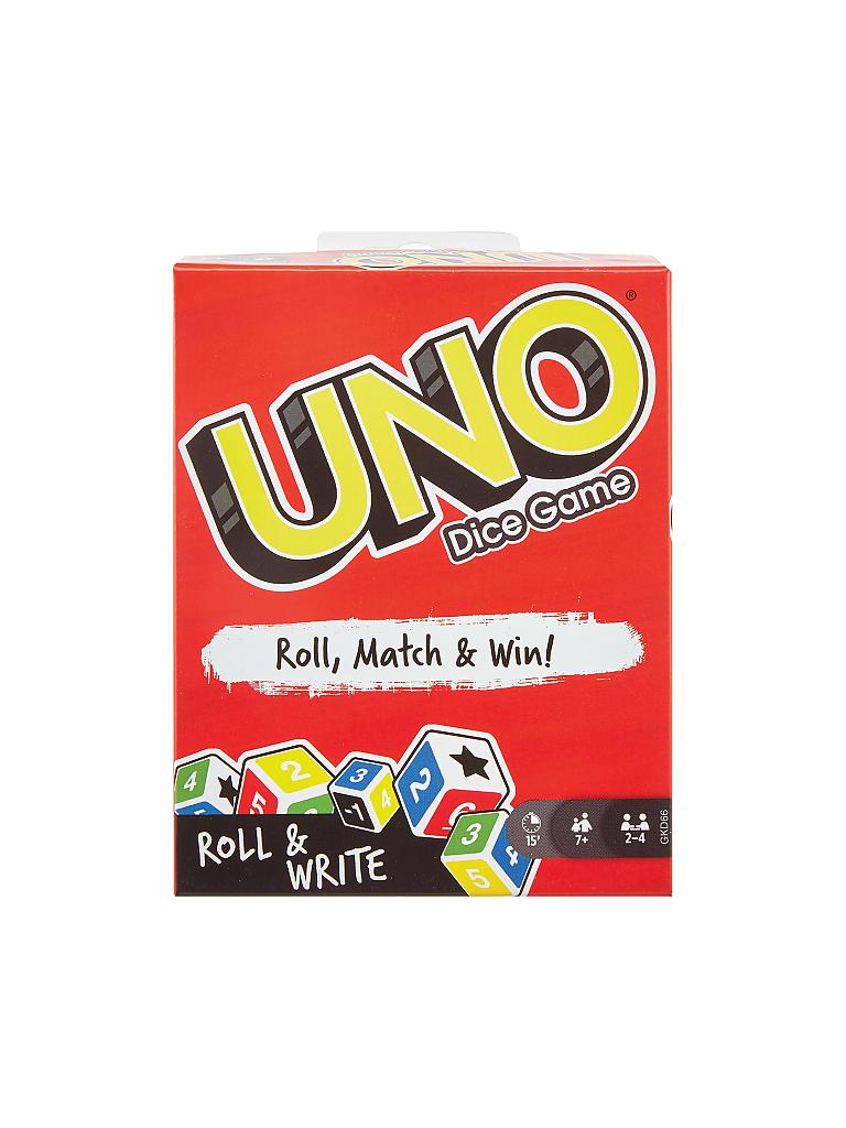 MATTEL | UNO Würfelspiel  | keine Farbe