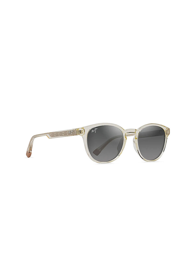 Maui Jim Unisex Maui Jim MJ0636S 004 Sonnenbrillen Bioinjiziert Gelb Grau Rund