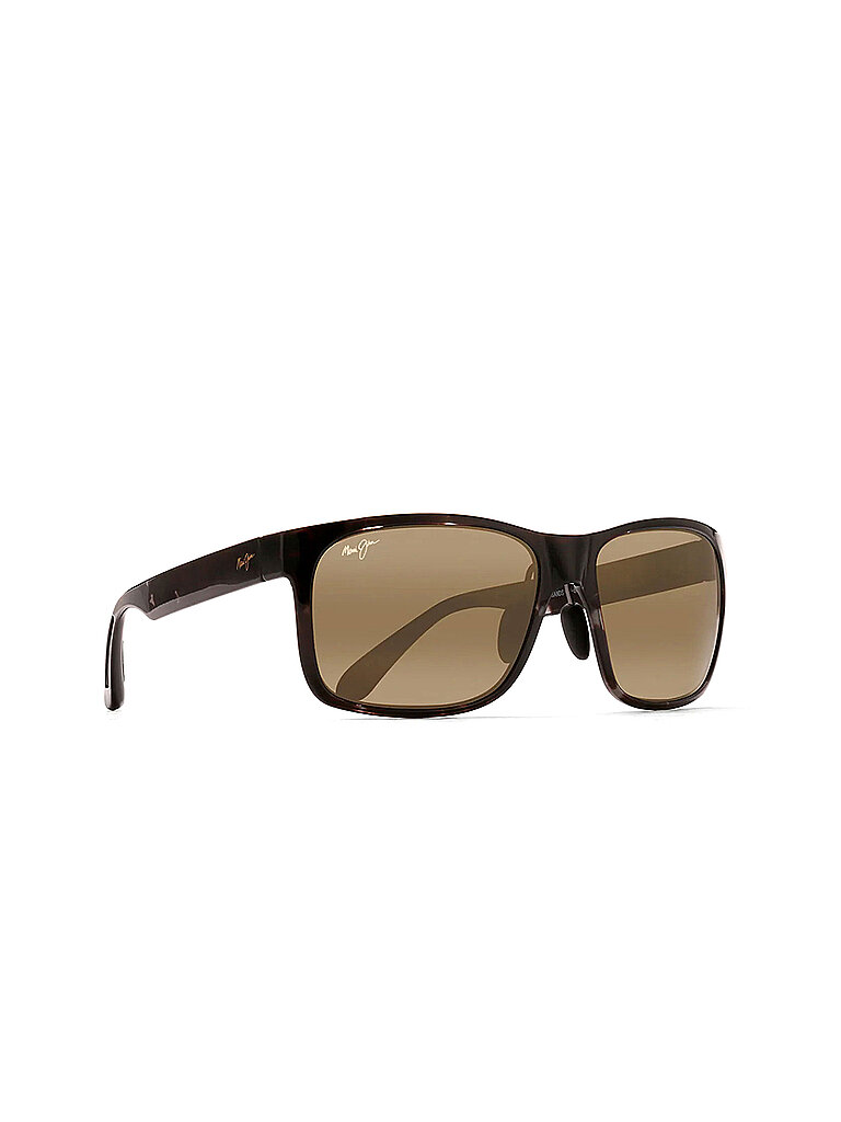 Maui Jim Unisex Maui Jim MJ0432S 002 Sonnenbrillen Injiziert Havanna Bronze Quadratisch
