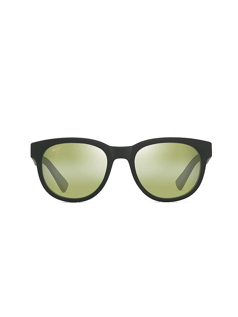 Maui Jim Herren Maui Jim MJ0668S 004 Sonnenbrillen Injiziert Grün Grün Rund