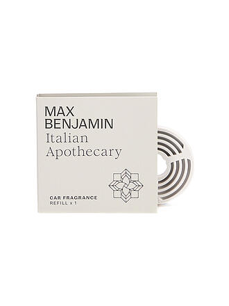 MAX BENJAMIN | Recambio de fragancia para coche CLASSIC COLLECTION Italian Apothecary