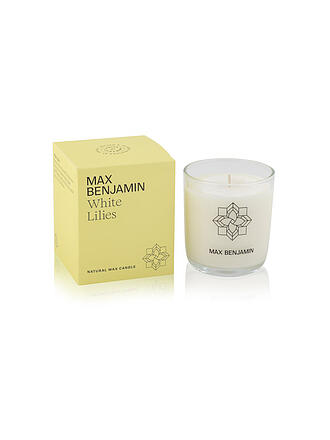 MAX BENJAMIN | Duftkerze 210g White Lilies