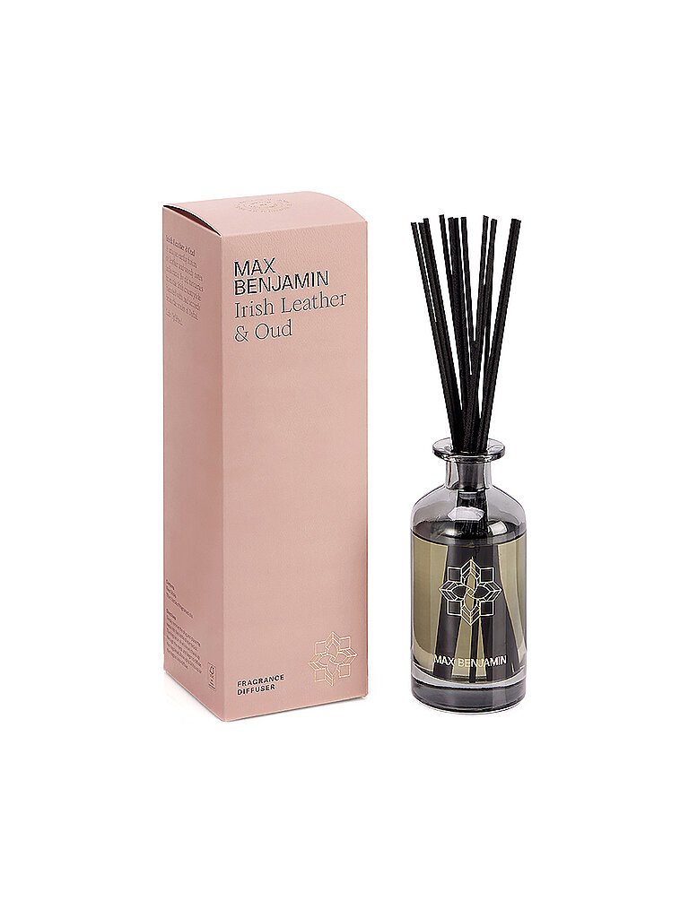 MAX BENJAMIN Raumduft Diffuser CLASSIC COLLECTION 150ml Irish Leather & Oud camel