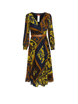 MAX MARA STUDIO | Seidenkleid in Wickeloptik NIRVANA 