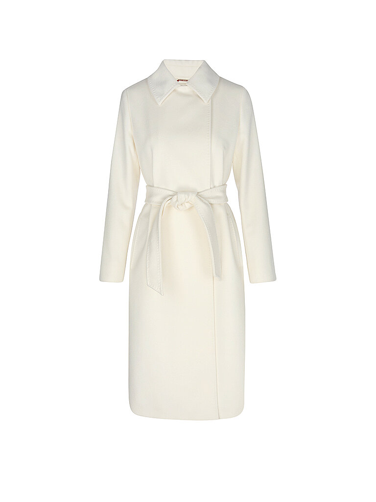 MAX MARA STUDIO Wollmantel BCOLLAG weiss | 44